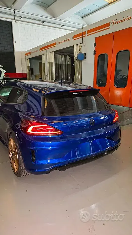 Usata VW Scirocco 122 CV (89 kW) 2015 Blu Coupé