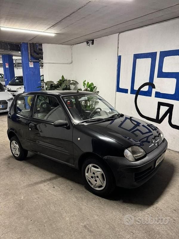Usata Fiat 600 Active 54 CV (39 kW) 2008 Nero Utilitaria