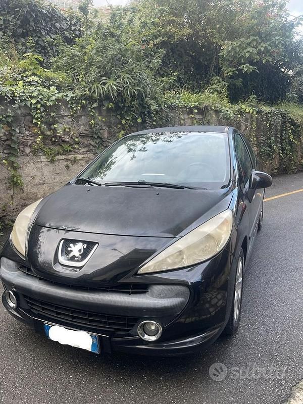 Usata Peugeot 207 90 CV (66 kW) 2008 Nero Berlina