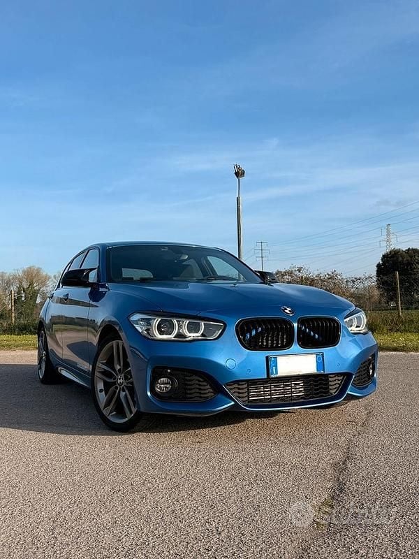 Usata BMW 114 M Sport 95 CV (69 kW) 2017 Blu Utilitaria
