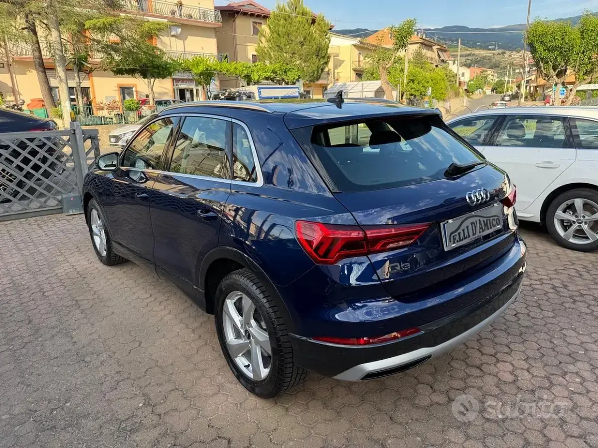 Usata Audi Q3 Advanced 150 CV (110 kW) 2023 Blu SUV