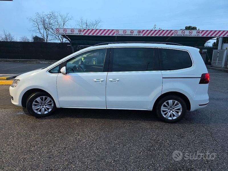 Usata VW Sharan 150 CV (110 kW) 2017 Bianco Monovolume