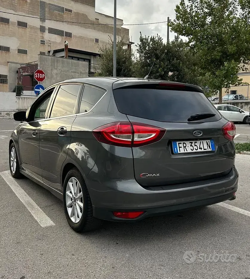 Usata Ford C-MAX Titanium 120 CV (88 kW) 2018 Grigio Monovolume