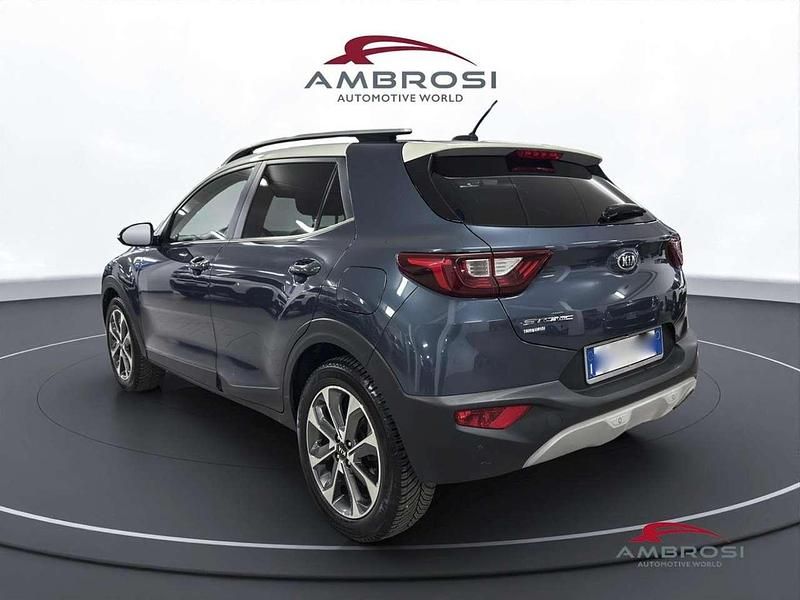 Usata Kia Stonic 120 CV (88 kW) 2018 Blu SUV