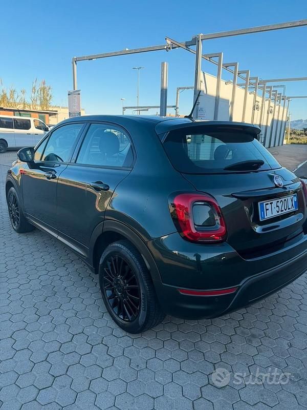 Usata Fiat 500X 95 CV (69 kW) 2019 Verde SUV