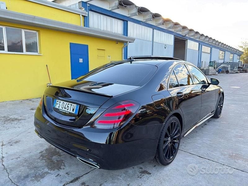 Usata Mercedes S350 Premium Plus 285 CV (209 kW) 2018 Nero Berlina
