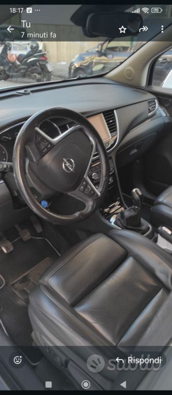 Usata Opel Mokka X 136 CV (100 kW) 2018 Bianco SUV