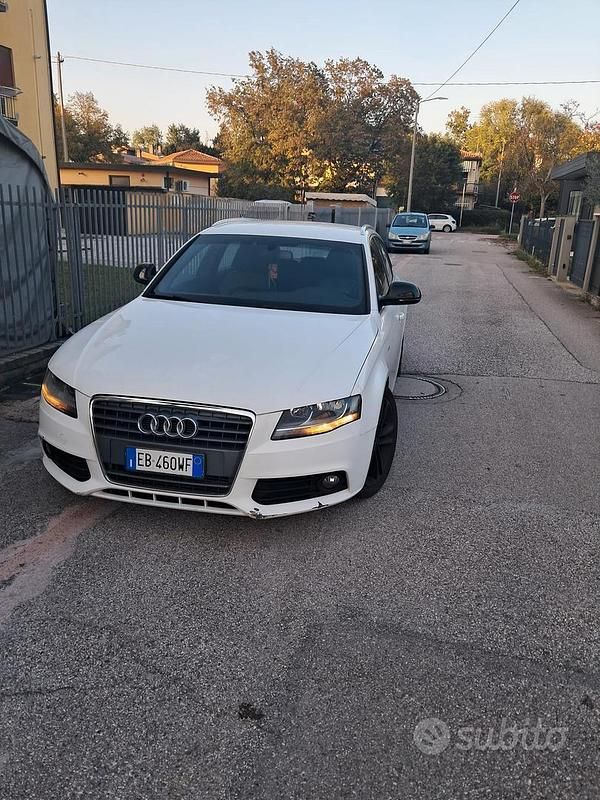 Usata Audi A4 S-Line 2010 Bianco Station wagon