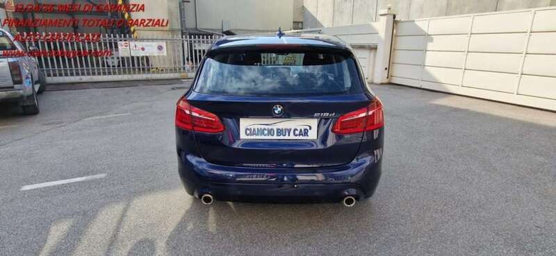 Usata BMW 218 Active Tourer Comfort Edition 150 CV (110 kW) 2020 Blu Monovolume
