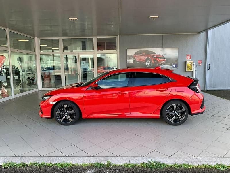 Usata Honda Civic Elegance 2018 Rosso Berlina