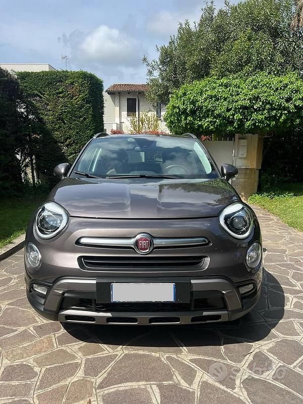 Usata Fiat 500X Cross 140 CV (102 kW) 2016 Marrone SUV