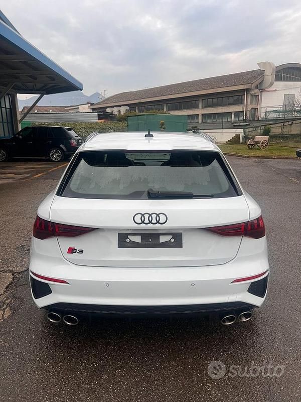Usata Audi S3 Comfort 310 CV (228 kW) 2022 Bianco Berlina