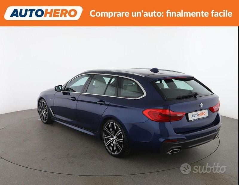 Usata BMW 520 M Sport 190 CV (139 kW) 2018 Blu Station wagon