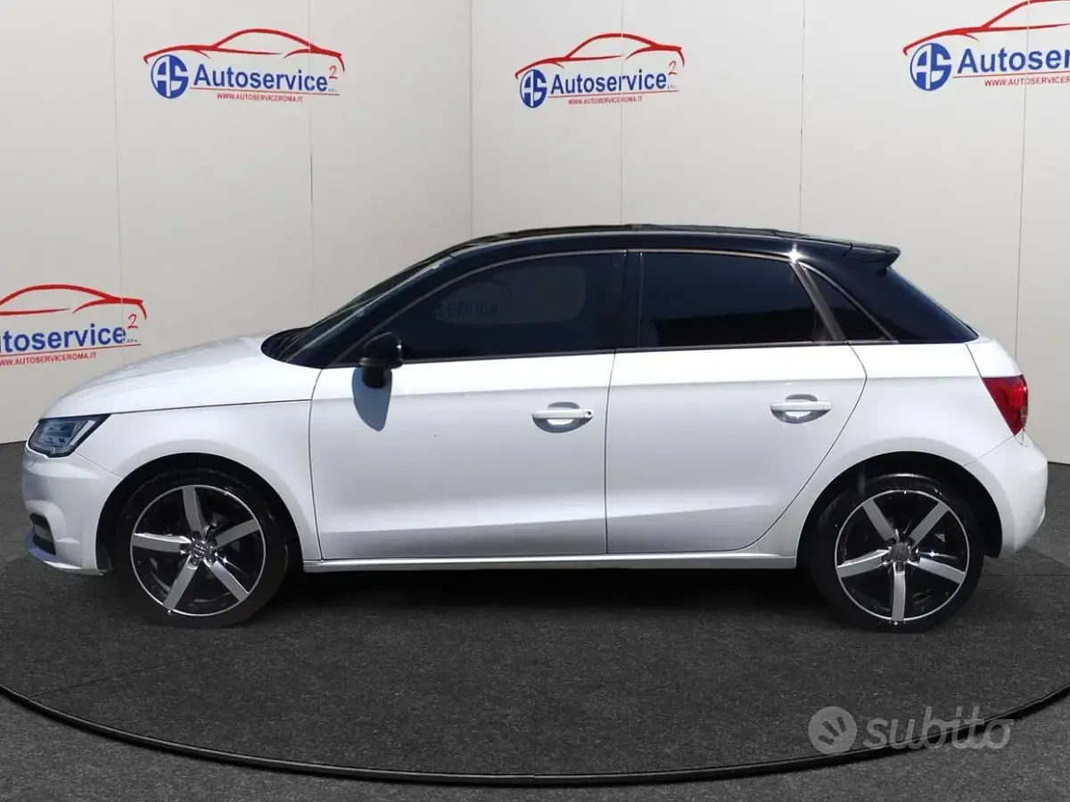 Usata Audi A1 Sportback Attraction 90 CV (66 kW) 2013 Bianco Utilitaria