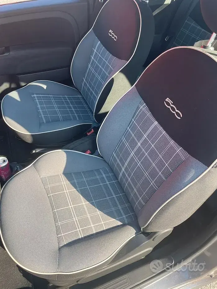 Usata Fiat 500 Lounge 69 CV (50 kW) 2019 Grigio Berlina