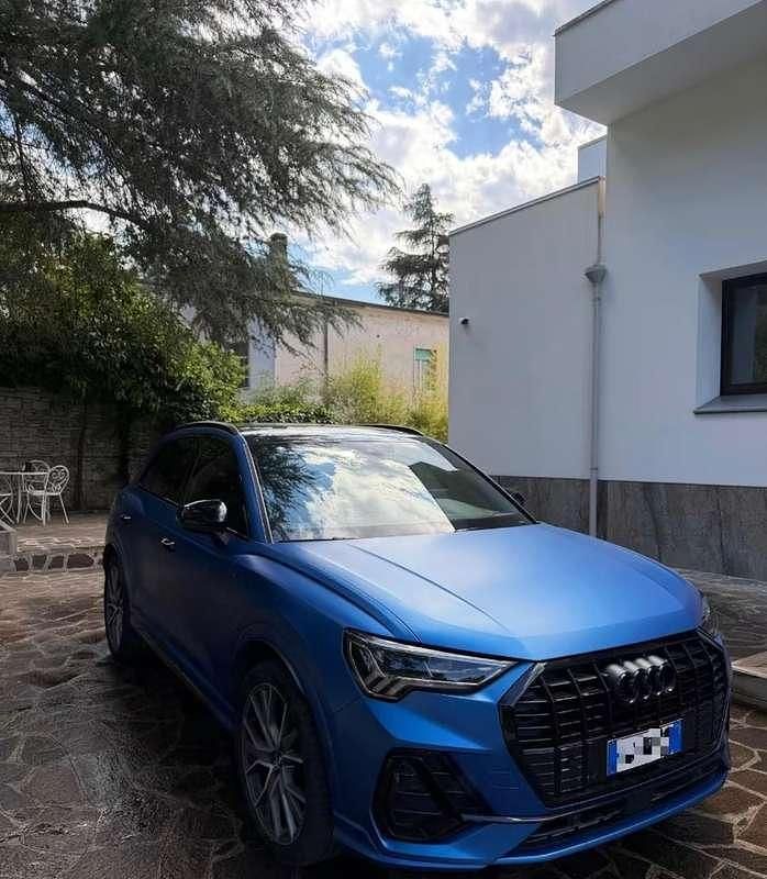 Usata Audi Q3 S-Line 150 CV (110 kW) 2019 Blu/azzurro SUV