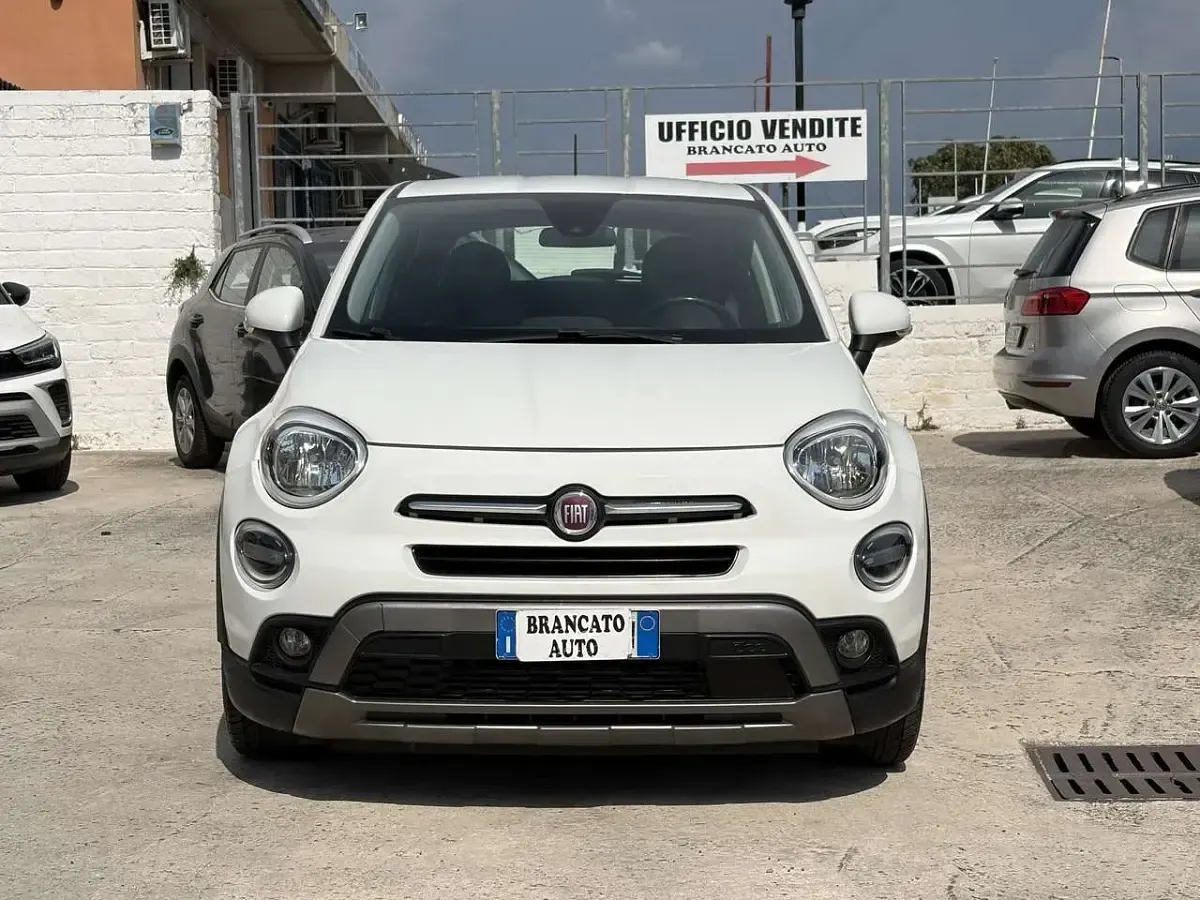 Usata Fiat 500X Cross 95 CV (69 kW) 2018 Bianco SUV