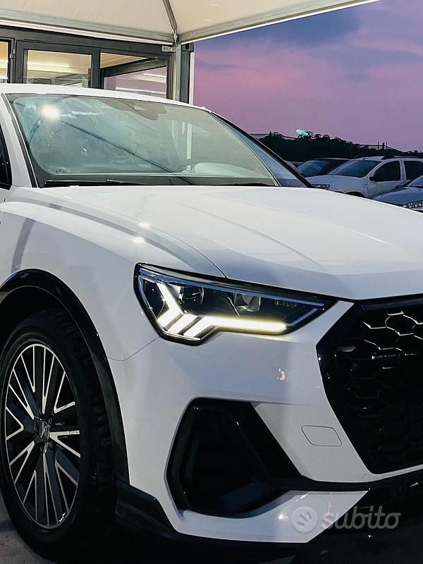 Usata Audi Q3 S-Line 200 CV (147 kW) 2020 Bianco SUV