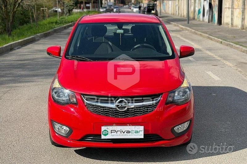 Usata Opel Karl Innovation 75 CV (55 kW) 2017 Rosso Utilitaria