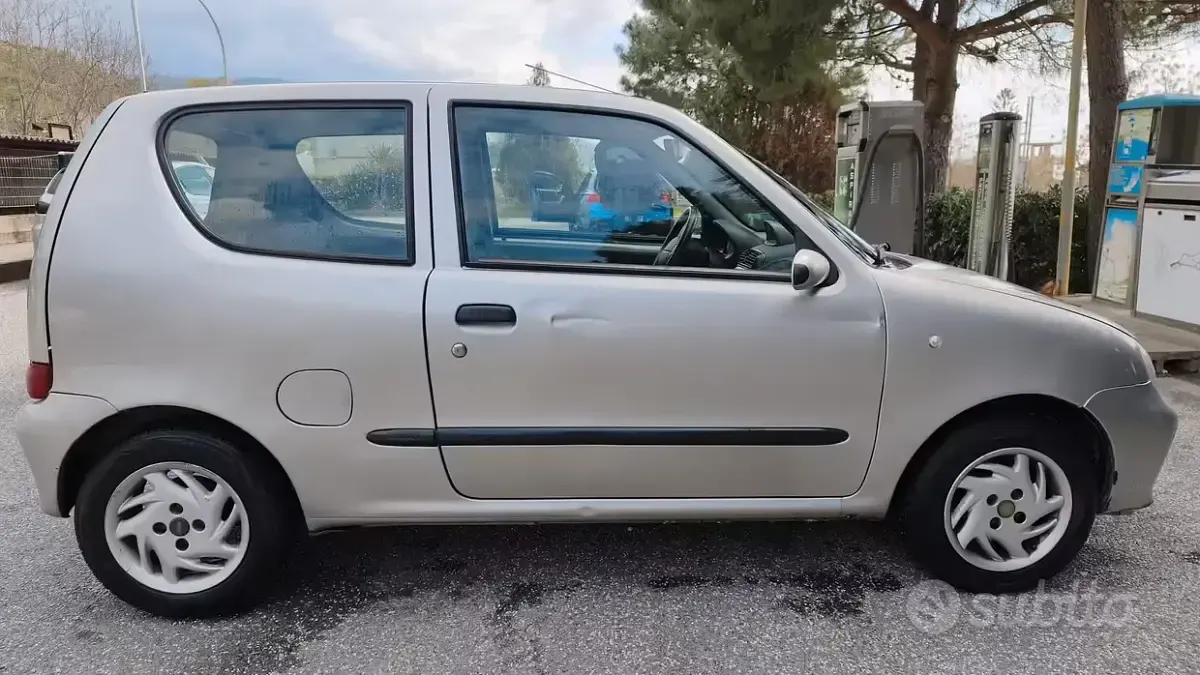Usata Fiat Seicento 54 CV (39 kW) 2002 Grigio Utilitaria