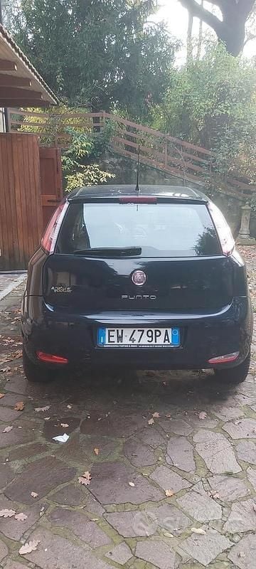 Usata Fiat Punto Lounge 77 CV (56 kW) 2014 Blu Berlina