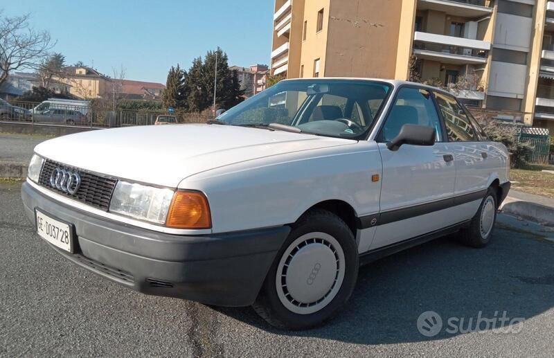 Usata Audi 80 87 CV (63 kW) 1990 Bianco Berlina