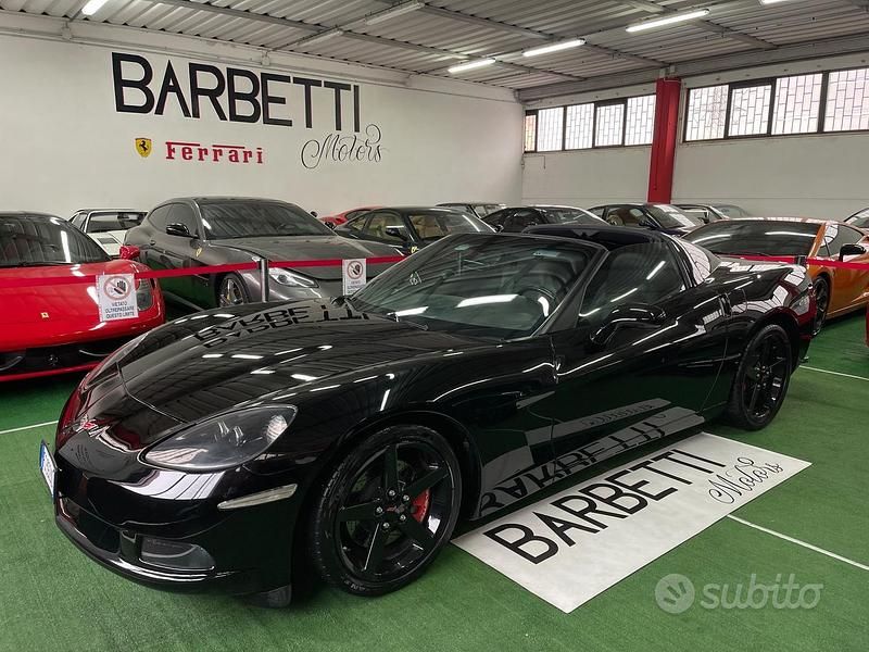 Usata Corvette C6 404 CV (297 kW) 2006 Nero Cabrio