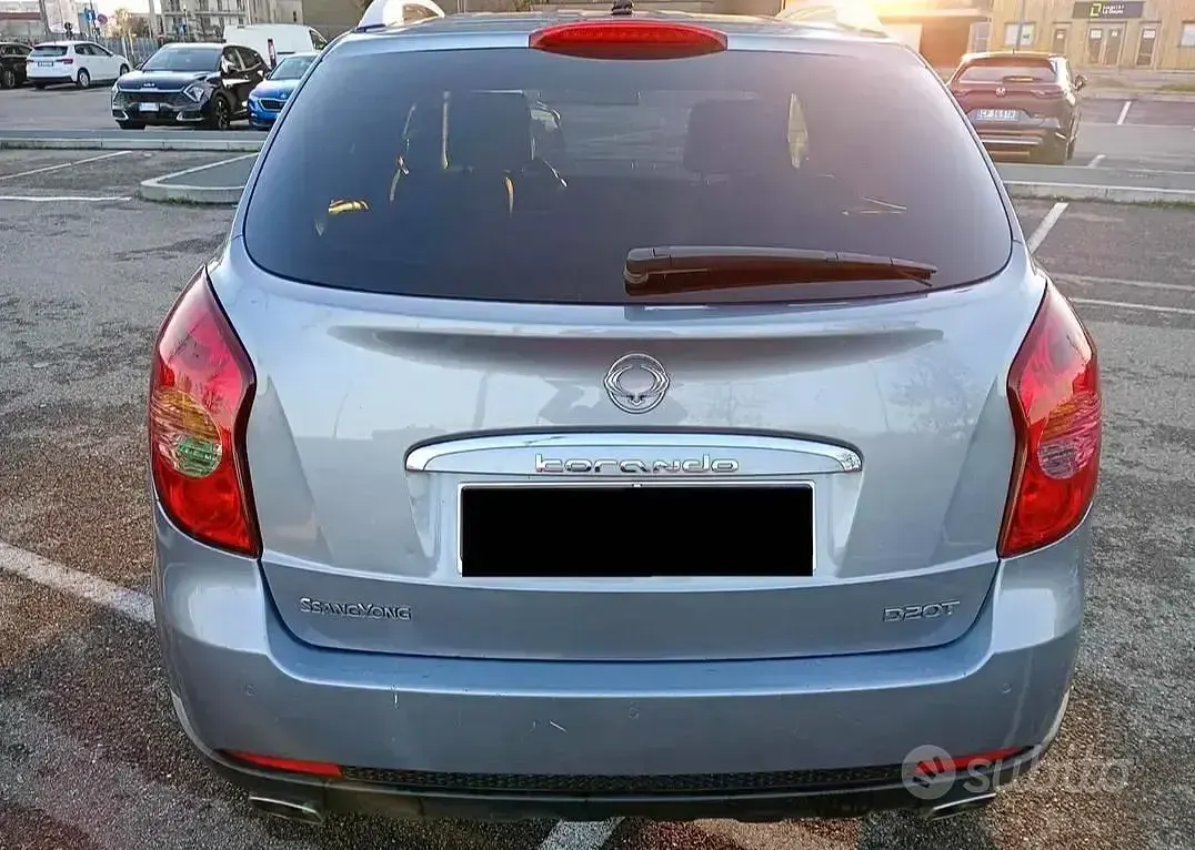 Usata SsangYong Korando 175 CV (128 kW) 2014 Grigio SUV