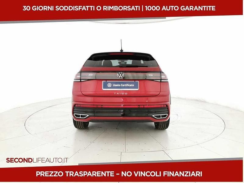Nuova VW Taigo R-line 116 CV (85 kW) 2025 Rosso SUV