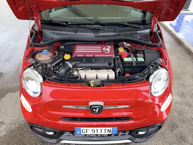 Usata Abarth 500C 135 CV (99 kW) 2013 Rosso Cabrio