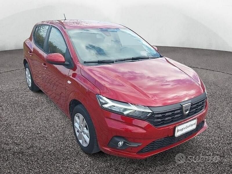 Usata Dacia Sandero Comfort 101 CV (74 kW) 2022 Rosso Berlina