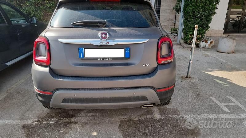 Usata Fiat 500X 140 CV (102 kW) 2015 Grigio SUV