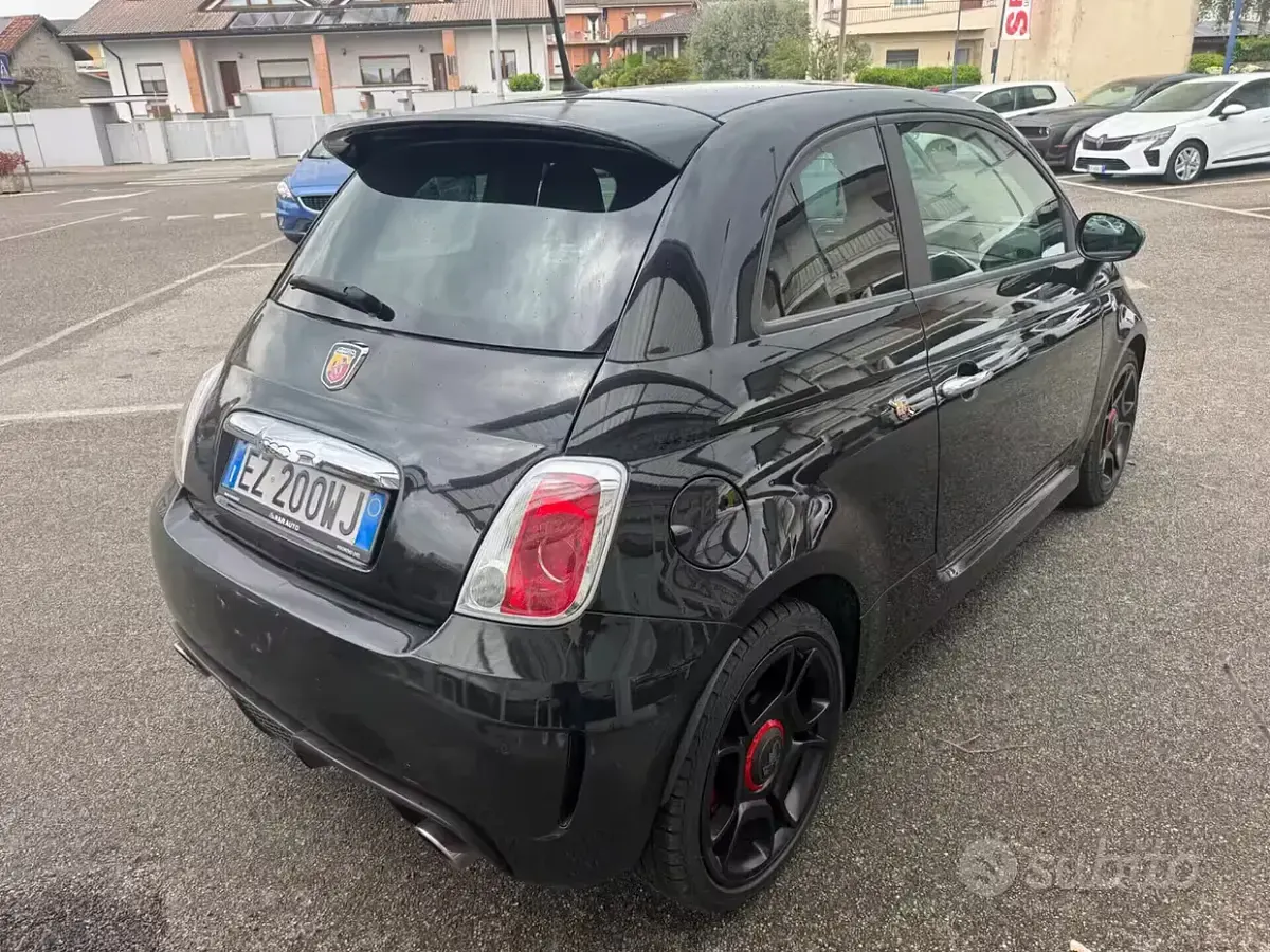Usata Abarth 595 160 CV (117 kW) 2015 Nero Berlina