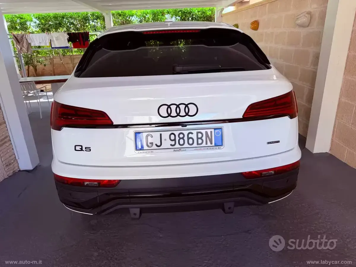 Usata Audi Q5 S-line plus 204 CV (150 kW) 2023 Bianco SUV