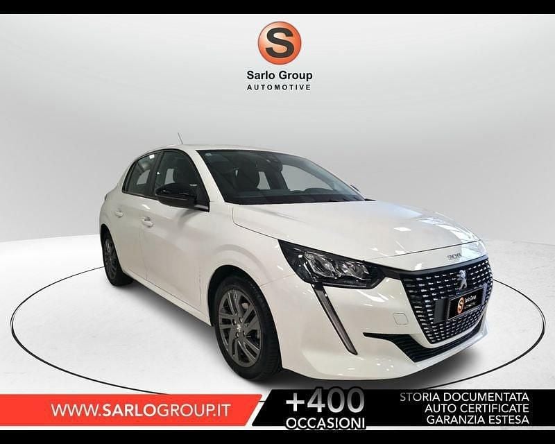 Bianco Usata 2023 Peugeot 208 Active Due volumi | 13.200 € (Super prezzo) - Immagine 1/4