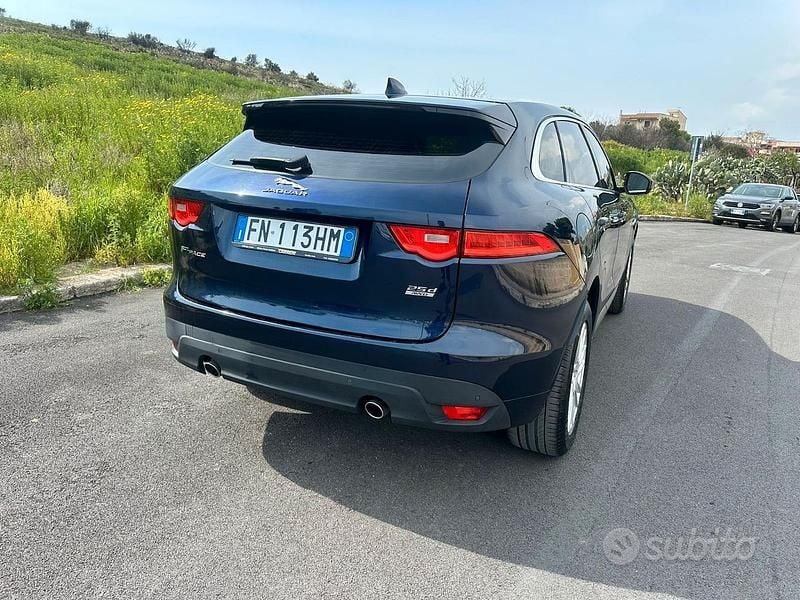 Usata Jaguar F-Pace 250 CV (183 kW) 2018 Blu SUV