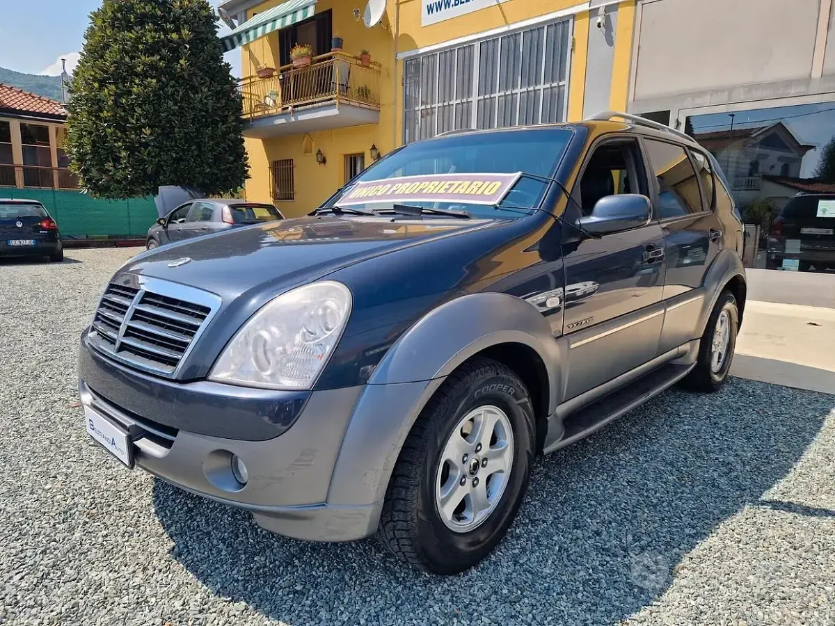 Usata SsangYong Rexton 165 CV (121 kW) 2008 Grigio SUV