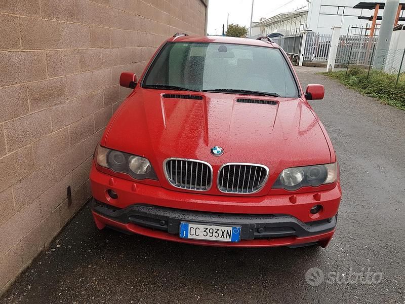 Usata BMW X5 347 CV (255 kW) 2003 Rosso SUV