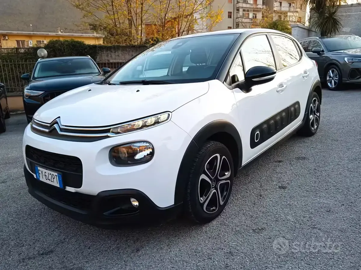 Usata Citroën C3 PureTech 83 CV (61 kW) 2019 Bianco Utilitaria