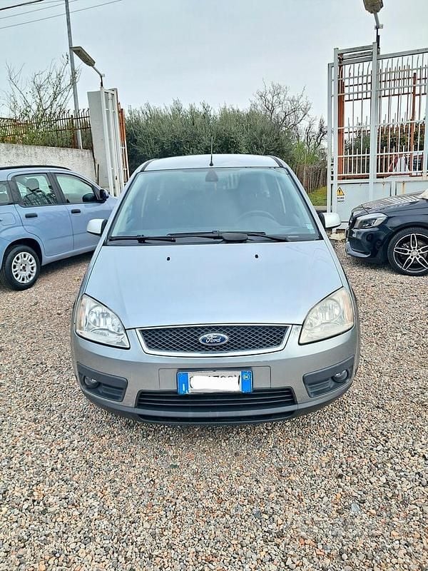 Usata Ford C-MAX Ghia 110 CV (80 kW) 2004 Grigio Monovolume