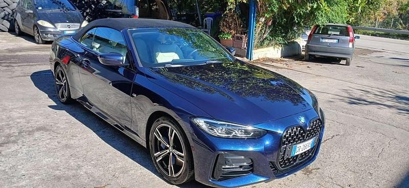 Usata BMW 430 Cabriolet M Sport 258 CV (189 kW) 2021 Blu/azzurro Cabrio