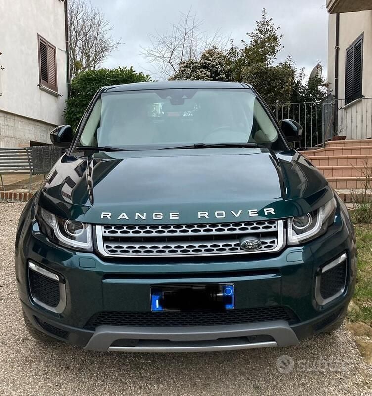 Usata Land Rover Range Rover evoque SE Dynamic 150 CV (110 kW) 2016 Verde SUV