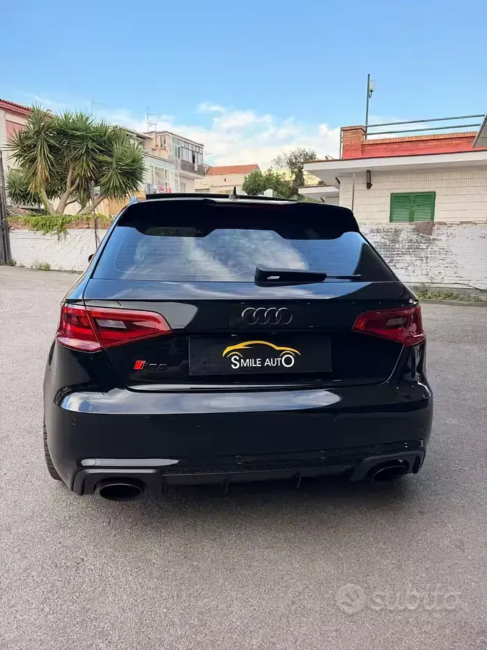 Usata Audi RS3 367 CV (269 kW) 2016 Nero Berlina