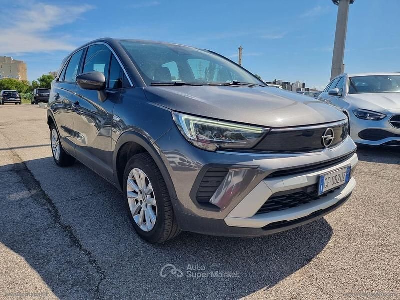 Usata Opel Crossland X Ultimate 110 CV (80 kW) 2021 Gray SUV