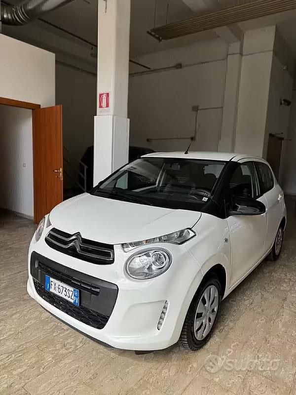 Usata Citroën C1 Feel 72 CV (52 kW) 2019 Bianco Utilitaria