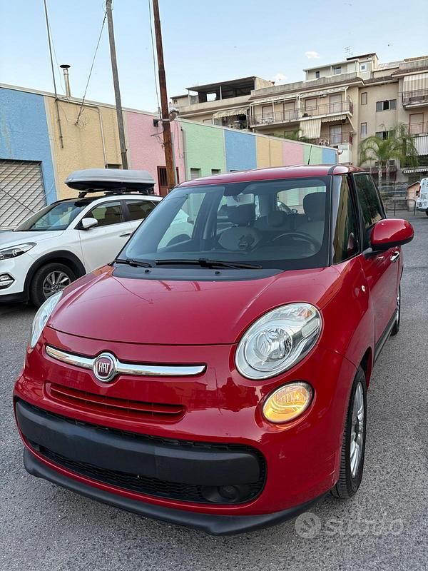 Usata Fiat 500L 85 CV (62 kW) 2014 Rosso Monovolume
