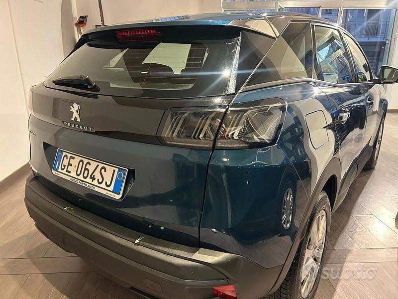 Usata Peugeot 3008 Active 131 CV (96 kW) 2021 Blu SUV