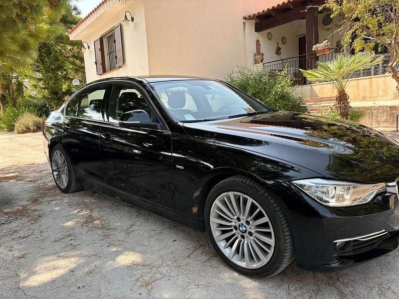 Usata BMW 316 Luxury Line 116 CV (85 kW) 2014 Nero Berlina
