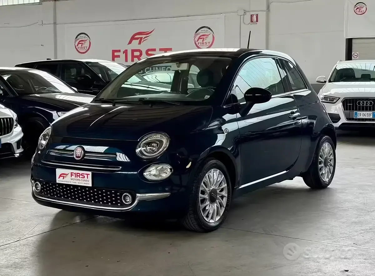 Usata Fiat 500 Riva 95 CV (69 kW) 2016 Bluazzurro Berlina
