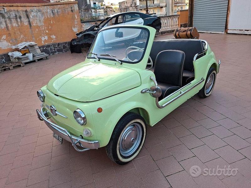 Usata Fiat 500 1960 Verde Utilitaria